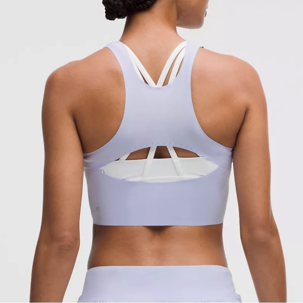Lululemon Fast and Free Tank Top Light Serene Blue Size Small - Picture 2 of 5